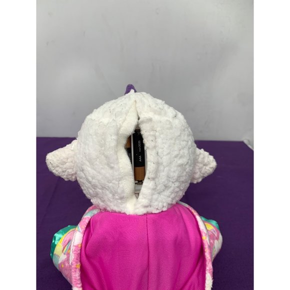 Habsro Sweet Jammiecorn Lamb Interactive Plush 10 Inch Stains Working - Picture 7 of 16